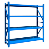 中型貨架主架2000×500×1800mm(四層,500kg/層,藍色)