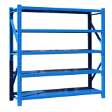 中型貨架主架1500×500×2000mm(五層,500kg/層,藍色)