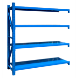 輕型貨架副架1200×600×2000mm(四層,200kg/層,藍(lán)色)