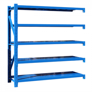 輕型貨架副架2000×500×2000mm(五層,200kg/層,藍(lán)色)