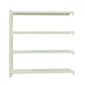 輕型貨架副架1500×600×1500mm(四層,200kg/層,白色)