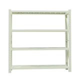 輕型貨架主架2000×500×2000mm(四層,200kg/層,白色)