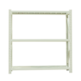 輕型貨架主架2000×600×2000mm(三層,200kg/層,白色)
