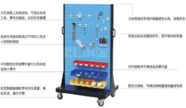 物料架 掛鉤 工具架 零件盒掛架