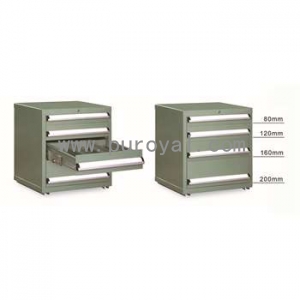 雙軌工具柜580×525×665mm(四個(gè)抽屜) 綠色，F(xiàn)C-665N